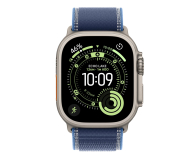 APPLE Watch Ultra 3 Naturalny Tytan/Niebieska Opaska Trail M/L 5G - 1362453 - zdjęcie 2